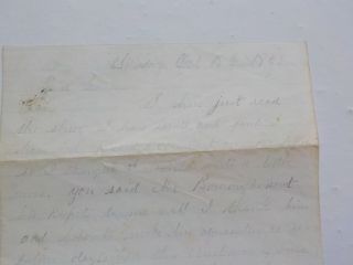 Civil War Letter 1863 Till Death Heavy Firing Expect To Fall In 121st York 2