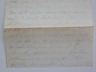 Civil War Letter 1863 Till Death Heavy Firing Expect To Fall In 121st York 3