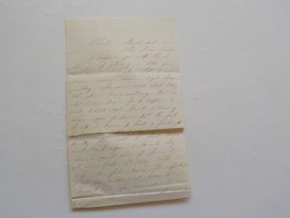 Civil War Letter 1864 Copperheads Chester Hampshire Robie Family Antique 1