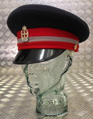 British Army Qaranc Mens Service Dress Hat With Badge - All Sizes