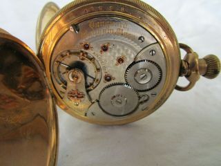 Antique Waltham Vanguard 23 Jewel Large Hunting Case Pocket Watch 5