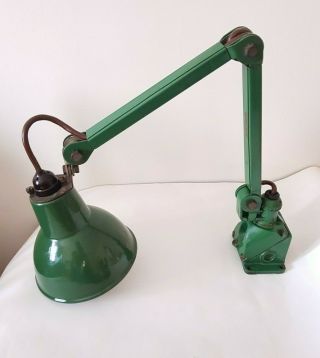 1950s Edl Anglepoise Industrial Machine Lamp