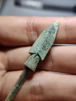 An Ancient Chinese Bronze 2 - Wing Arrowhead - Western Zhou Dynasty (1046BC - 771BC) 2