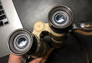 German WW2 WWII Hensoldt bmj 10x50 Dienstglas Binoculars 6