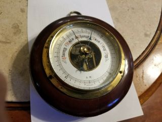 Vintage D.  W.  Barometer (aprox Size 5.  5 ") Germany
