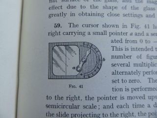 1922 Slide Rules,  Maths Mechanics Algebra Rare And Fascinating Vintage Book