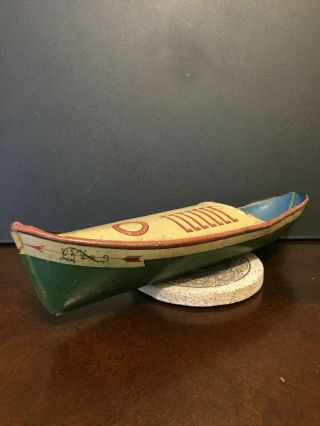 Antique tin toy boats (2) 4