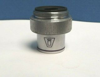 Microscope { Objective } Vickers [ Low Power ] X4 [ Na =0.  10 ] Rms Thread