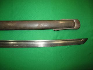 Japanese WW2 NCO Sword with Matching Scabbard 7