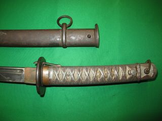 Japanese WW2 NCO Sword with Matching Scabbard 8
