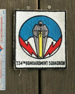 Us Air Force Usaf 334th Bombardment Squadron Patch