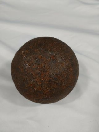 Civil War? Revolutionary? Cannon Ball 8 Pounds 4 " Diameter Artillery Cannon Ball