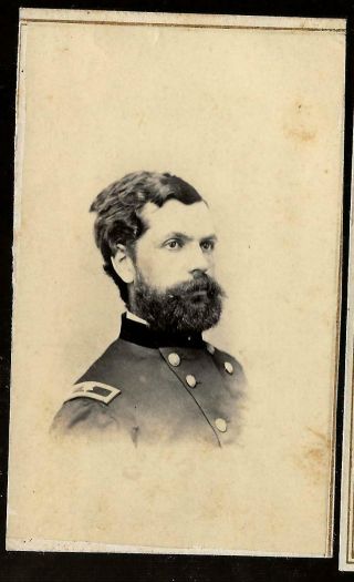 Civil War Cdv Union General Charles Doolittle From Michigan.  Rare General