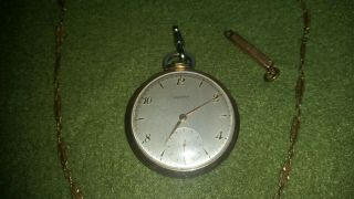 1940s Longines Pocket Watch 17 Jewel 10kt Gold Filled Case - - Best Offr Vtg