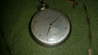1940s Longines Pocket Watch 17 Jewel 10kt Gold Filled CASE - - BEST OFFR vtg 4