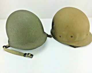 Rare Colonel WW2 WWII Korea US Army Military Helmet M1 With Liner R02 6