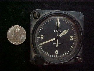 Vintage Waltham Aircraft 8 Day Clock