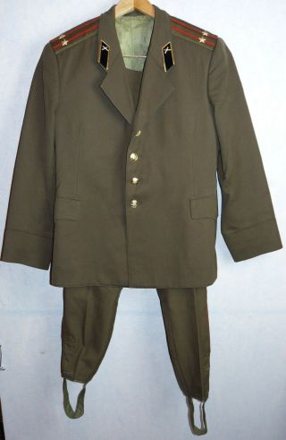 Uniform Daily Jacket Tunic Pants Galliffet Soviet Army Artillery Officer Ussr