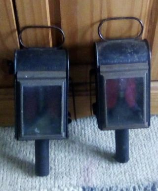 A Phillips carriage lamp / horse coach lantern 2