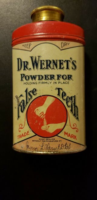 Vintage Dr.  Wernet 