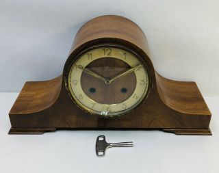 Vintage Style King Mantle Clock Made In Germany Parts Repair