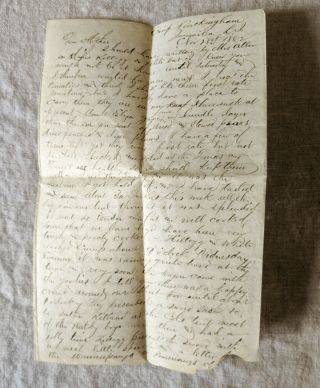 1862 Manuscript Letter Connecticut Infantry Steamer Che - Kiang Maj Gen Banks Als