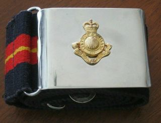 Canadian Army Lincoln & Welland Regiment Belt & Buckle Size 40