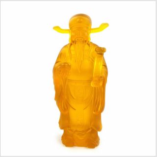 God Wealth Mammon Fortune Statue Buddha Figure Buddhist Fengshui Blessed 7 "