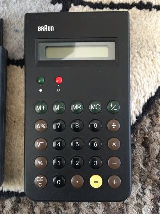Dieter Rams Braun Calculator No Box