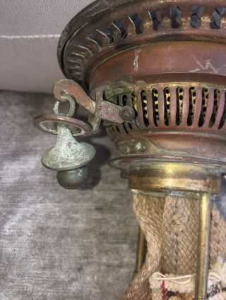 Antique Duplex Hinks Benet Finks And Co Oil Lamp Burner
