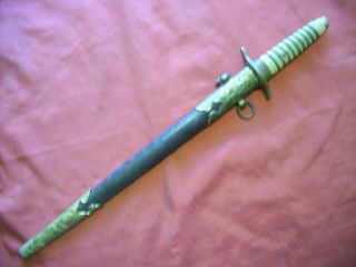 Ww2 Japanese Navy Dagger Sword Knife