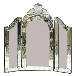 Tri Fold Vanity Mirror
