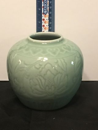 Longquan Celadon Green Porcelain Chinese Jingdezhen Vase