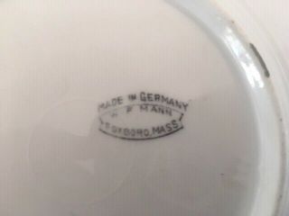 c1900 Foxboro MA souvenir China Civil War GAR plate Memorial Hall Grand Army 3