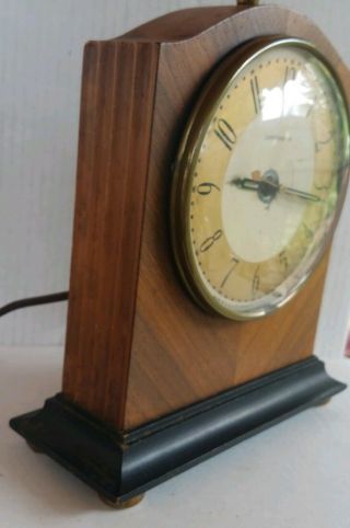 Hammond Chronmaster Vintage 1930,  s - 40,  s Electric Spin Start Mantle Clock 4