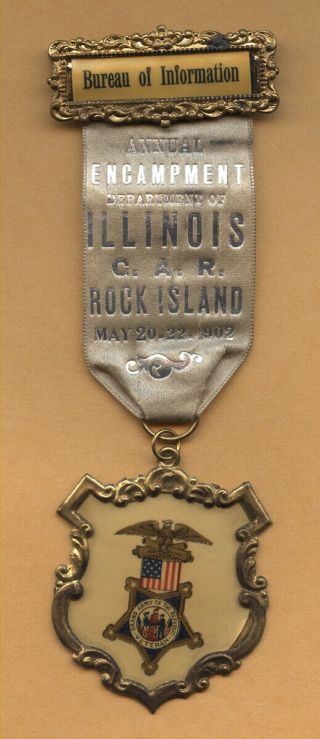 1902 Rock Island Department Illinois Gar Encampment