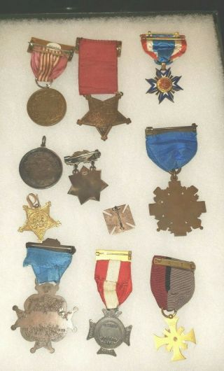 Outstanding Gettysburg Veteran Medal Grouping Engraved w/ Photo & Research READ 5
