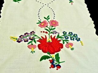 GORGEOUS HAND EMBROIDERED TABLE RUNNER 3
