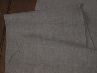 Antique Old Organic Natural Linen Flax Handwoven Homespun Fabric 2 yards 2