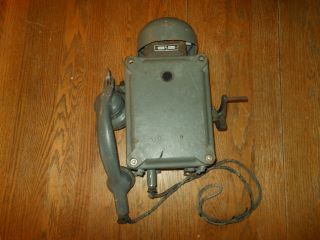WW2 German Heer Siemens & Halske Bunkertelefone - BUNKER PHONE - 2