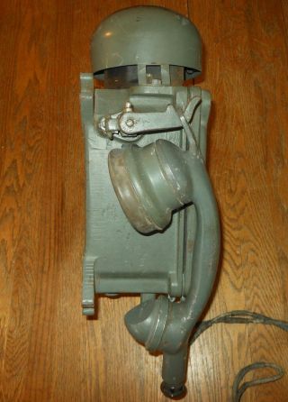 WW2 German Heer Siemens & Halske Bunkertelefone - BUNKER PHONE - 7