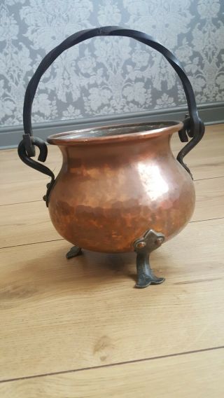 Copper Cauldron Arts And Crafts Witchcraft Magic