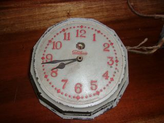 Vintage Antique Warren Telechron Art Deco Wall Clock Restoration / Repairs