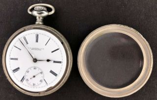 1907 - 10 Vacheron & Constantin 14s Pocket Watch Caldwell Philadelphia Running OF 3