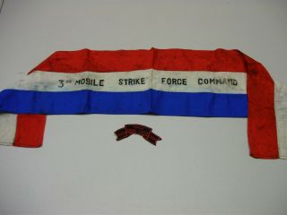 Mike Force Scarf 3rd Mobile Strike Force & Patch