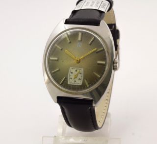 Rare Mechanical Wrist Watches Atlantic,  Swiss Made With Sub - Second Hand