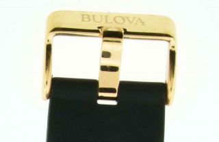 Bulova Marine Star Chronograph Black Dial Rubber Strap Men ' s Watch 98B104 79853 7