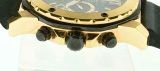 Bulova Marine Star Chronograph Black Dial Rubber Strap Men ' s Watch 98B104 79853 8