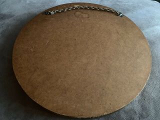 1930’s Round,  Vintage,  Convex,  Antique,  Fisheye,  Porthole,  Butlers Mirror 40cm 8