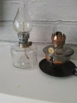 Small Vintage Oil Lamp Bundle